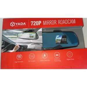 YADA 720p MIRROR ROADCAM New in box. 823T